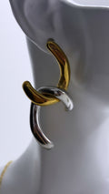 “lien doré” earrings