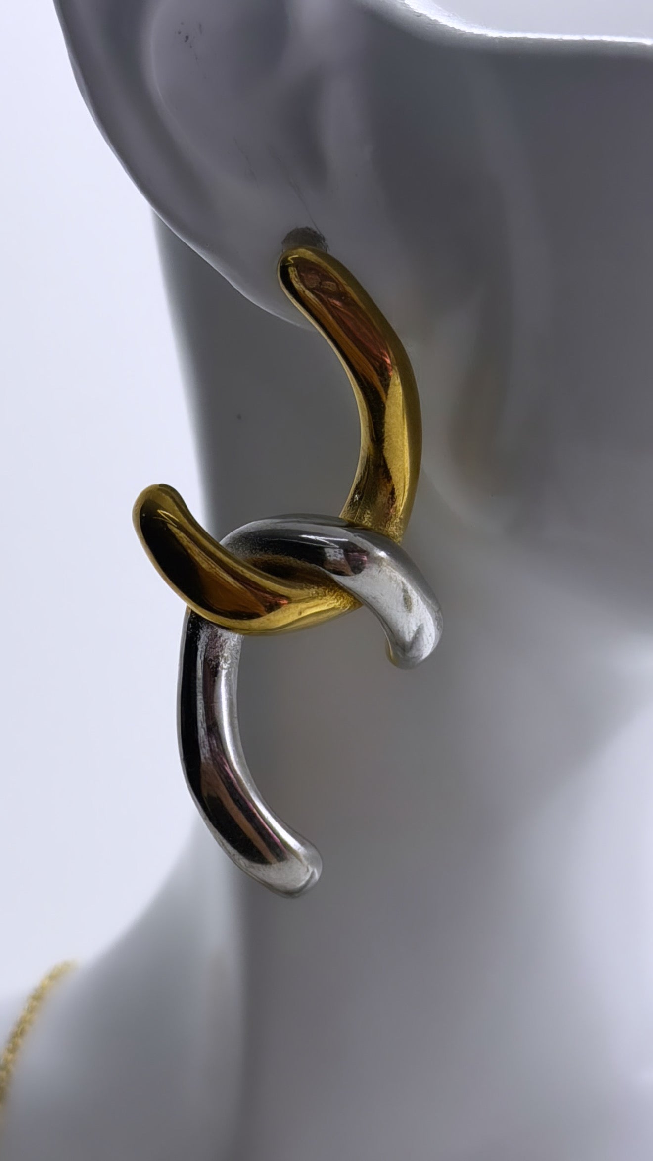 “lien doré” earrings